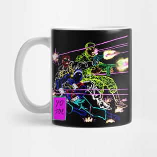 GI Joe Fire Fight in Neon Mug